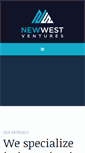 Mobile Screenshot of newwestventures.com