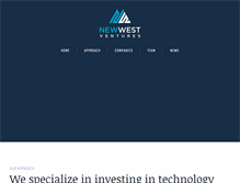 Tablet Screenshot of newwestventures.com